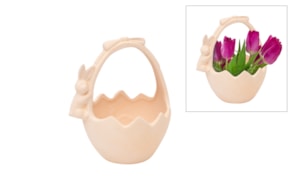 CESTO COELHINHA 17X20CM