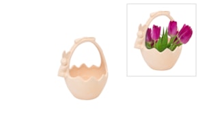 CESTO COELHINHA 11.5X14CM