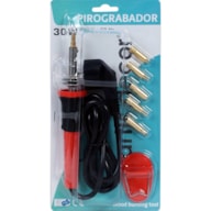 PIROGRAVADOR + 5 PEÇAS ARTIS DECOR