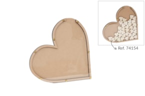 KIT MARCO CORAZON 32.5X31X0.5CM MDF