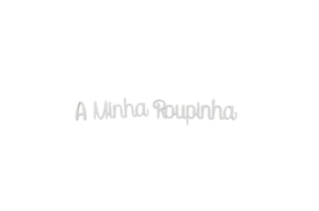 SET 4 PHRASES A MINHA ROUPINHA 1.2X0.3CM ACRILICO BRANCO