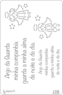 STENCIL 20X30CM 406 ANJOS