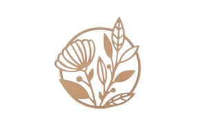 ARO FLORES D.25X0.5CM MDF