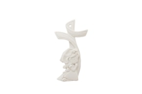 CRUZ C/MENINA A REZAR 4.3X0.7X7.8CM