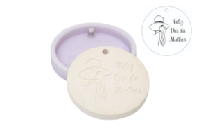 MOLDE SILICONE DIA DA MULHER D.7 X 8CM MLD227