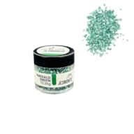 PR * JESMONITE GLITTER CHIPS 30GRS ESMERALD GREEN
