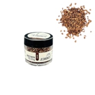 JESMONITE GLITTER CHIPS 30GRS CASTANHO