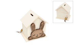 MEALHEIRO CASA C/ COELHO 13X10X14.5CM