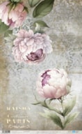 RICE PAPER 54X33CM LA VIE EN FLEURS PEONIES II PFY-12721