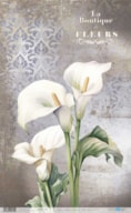 RICE PAPER 54X33CM LA VIE EN FLEURS CALLA LILYIII PFY-12739