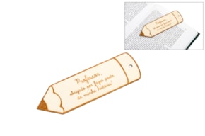 SET 12 MARCADORES LIVRO LAPIS PROFESSOR 14X4.2X0.3CM CHOU