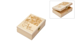 SET 4 CAIXAS AVÔ 12X8.5X4.5CM P/1 BARALHO CARTAS