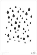 STENCIL 20X30CM 408 GOTAS
