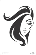 STENCIL 20X30CM 426 SENHORA