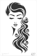 STENCIL 20X30CM 427 SENHORA