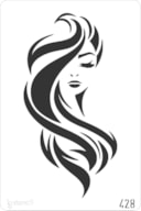 STENCIL 20X30CM 428 SENHORA