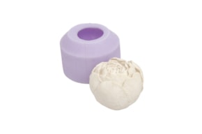 MOLDE SILICONE FLOR PEONIA D.4 X 3.5CM MLD242