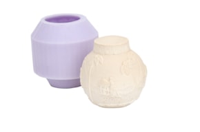 PR * MOLDE SILICONE BOLA PRESEPIO D.7.5X8CM MLD269