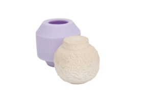 PR * MOLDE SILICONE BOLA FLOCOS NIEVE D.7.5X8CM MLD271