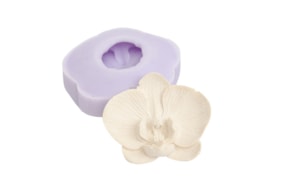 MOLDE SILICONE FLOR ORQUIDEA 5.5X5.5X2CM MLD247