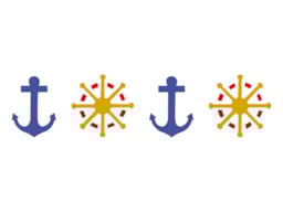 STENCIL 33X14CM ANCORA / LEME 300001286 ACRILEX