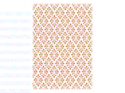 STENCIL 21X15CM ESTAMPARIA 2  300021507 ACRILEX