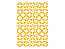 STENCIL 21X15CM ESTAMPARIA 1  300021501 ACRILEX