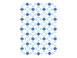 STENCIL 21X15CM LOSANGO  300021529 ACRILEX