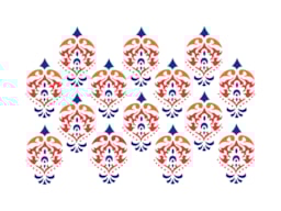 STENCIL 21X15CM DESENHO PORTUGUES 2  300021541 ACRILEX