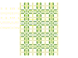 STENCIL 21X15CM VITRAL  300021543 ACRILEX