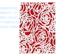 STENCIL 21X15CM FLORAL 3  300021173 ACRILEX