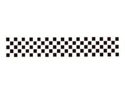 STENCIL 30X8CM SQUARES 300031206 ACRILEX