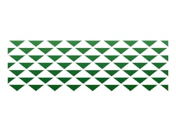 STENCIL 30X10CM TRIANGLES 1  300041501 ACRILEX