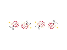 STENCIL 16X3CM JOANINHA 2  300071114 ACRILEX