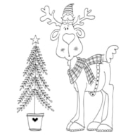 PR * CARIMBO ALCE  7X9CM  RAYHER