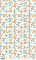 PAPEL ARROZ 54X33CM PIÚ BELLA MARIPOSAS II  PFY-1938