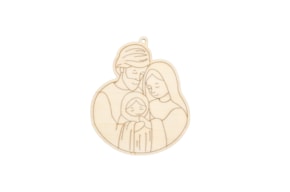 SET 4 SAGRADAS FAMILIAS 11X13.2X0.3CM CHOUPO