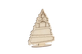 ARVORE NAVIDAD 23.4X30X0.4CM CHOUPO C/ BASE