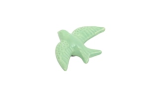 PR * ANDORINHA C/IMAN 8.5X6X2.5CM VERDE PASTEL