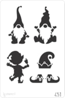 STENCIL 20X30CM 451 DUENDES