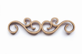 SET 12 CORNERS 9.5x2.2x0.3CM MDF