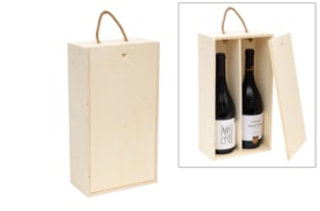 CAIXA P/2 GARRAFAS 19X10.3X36CM