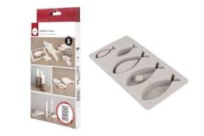 MOLDE SILICONE PEIXES 14.5X26X2.5CM  RAYHER