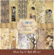 BLOC 12 SCRAP PAPERS 30.5X30.5CM L´ATELIER PFY-12965