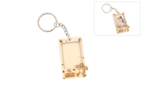 SET 12 PAI KEYCHAIN 3.9X6.1X0.3CM CHOUPO