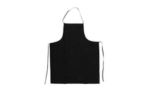 BLACK COOKING APRON 63X77 /100CM