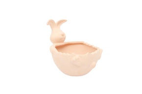 CACHE POT COELHO 20X19CM