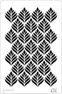 STENCIL 20X30CM 474 FLORES