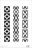 STENCIL 20X30CM 478 PADRÃO