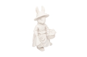 COELHA C/CESTA DE OVOS 2205  24CM